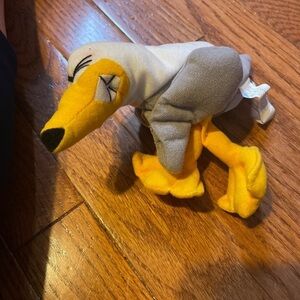 MEANIES BEANBAG Plush Series 1 Peter Gotta Peagull Seagull 6” Idea Factory 1997